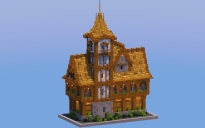Medieval Town Hall Oak Version