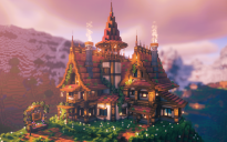 Grand Medieval Mountain Manor 🏔️ | Epic Fantasy Survival House