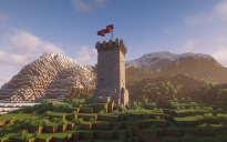 Free Medieval Tower (with interior).