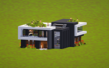 Glassy Modern House