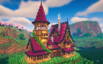Arcane Spire Medieval Manor 💜 | Epic Fantasy Tower House