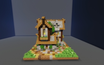 Cozy 2 player Medieval House (Schematic File)