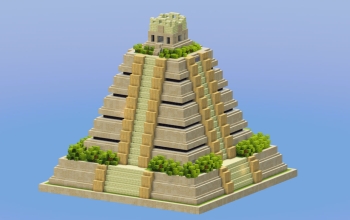 Sandstone Pyramid Temple