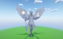 Minecraft Angel 24 Statue ( FREE )