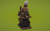 Steampunk Tower House