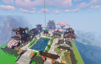 Japanese Survival Base V2,5 (Designed for survival worlds)