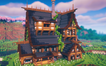 Obsidian Crest Manor 🖤 | Dark Gothic Medieval House