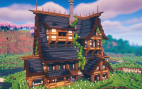 Obsidian Crest Manor 🖤 | Dark Gothic Medieval House