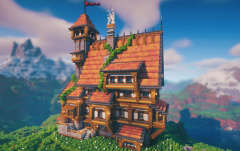 🏰 Medieval Steep Roof Townhouse | Detailed Fantasy City House