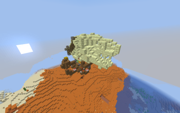 Dinosaur skull with a 3x3 door