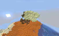 Dinosaur skull with a 3x3 door