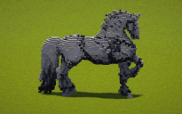 Stone Horse Statue