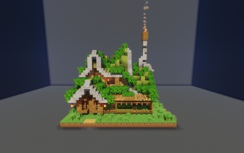 Medieval Cozy House 3 with full Interior (Schematic File)