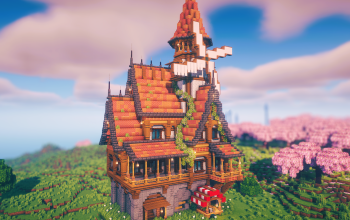 🏰 Emberwatch Grand Manor | Cozy Medieval House