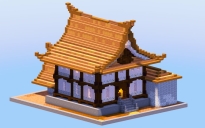 Japanese Temple House Jungle version