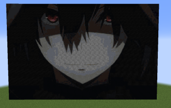 Shadow – The Eminence in Shadow Minecraft Pixel Art