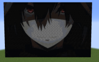 Shadow – The Eminence in Shadow Minecraft Pixel Art