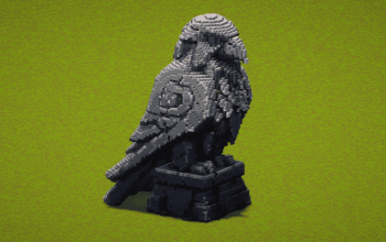 Stone Eagle Statue