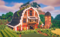 🌾 Redhaven Farmstead | Cozy Medieval Farmhouse & Water Tower