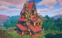 🏰 Crimson Ivy Grand Manor | Medieval Survival Base