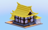 Bamboo Japanese Temple House