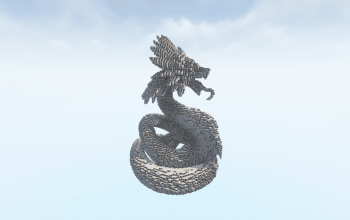 FREE Super Snake STATUE DOWNLOAD