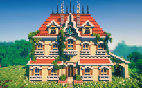🏰 Verdant Crest Manor | Elegant Medieval Mansion with Symmetrical Design