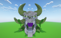 Minecraft Jungle Elder Nether Portal Statue