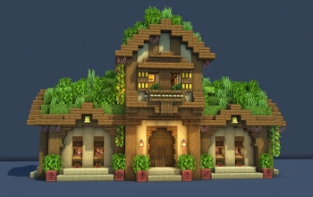 Natural Trading Hall | Fully Decorated Interior