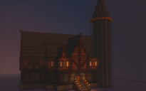 Minecraft Wooden Mansion Base