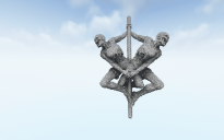 FREE Double Skeleton STATUE DOWNLOAD