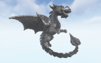 FREE Dragon gamer STATUE DOWNLOAD