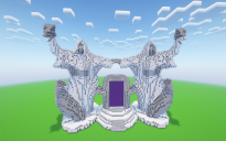 Minecraft Eternal Priestesses Nether Portal Statue
