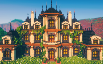 🏰 Grand Emberfall Manor | Luxurious Symmetrical Medieval Mansion