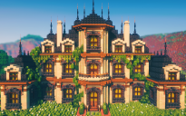 🏰 Grand Emberfall Manor | Luxurious Symmetrical Medieval Mansion