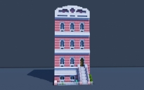 Pinky’s Rose Brownstone | Cozy City Home