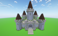 Minecraft Abandoned Medieval Castle