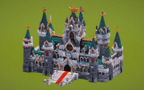 Huge Cyan Castle