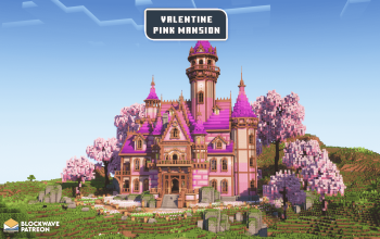 Valentine Pink Mansion 💗🌸