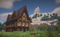 🏡 Rustic Medieval House 🪵 | Minecraft Build