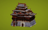 Big Japanese Temple