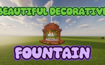 Beautiful decorative fountain 🌊