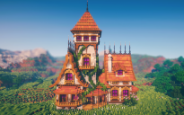 🏰 Vinecrest Tower House | Layered Medieval Home with Vertical Charm