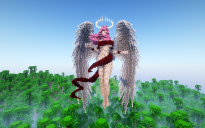 Minecraft Purity Angel |Eve| Statue V68