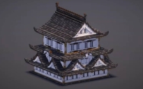 Medium Japanese Castle