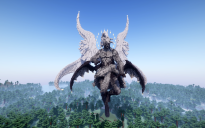 Minecraft Kefka God |FF VI| Statue