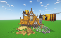 Minecraft Honeycomb House