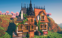🏰 Valebriar House | Medieval Fantasy House with Dual Roof Design