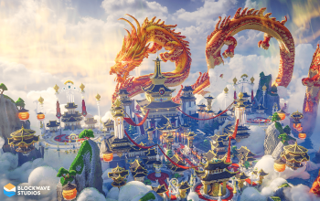 Minecraft Asian Creations | Asian Builds, Temples and Oriental Structures