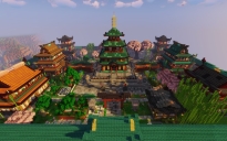 🏯 Japanese Survival Base 3 (Designed for survival worlds) 🌸